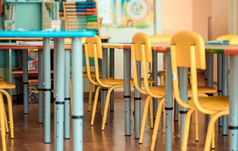 Children's school classroom.